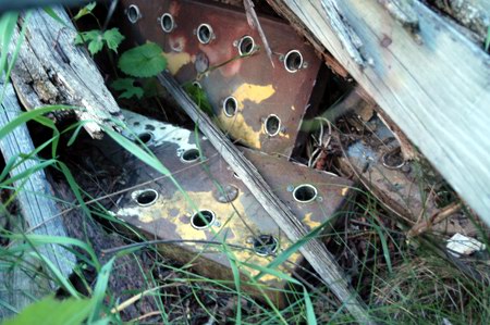 Waterford Drive-In Theatre - Sign Parts - Photo From Water Winter Wonderland (newer photo)